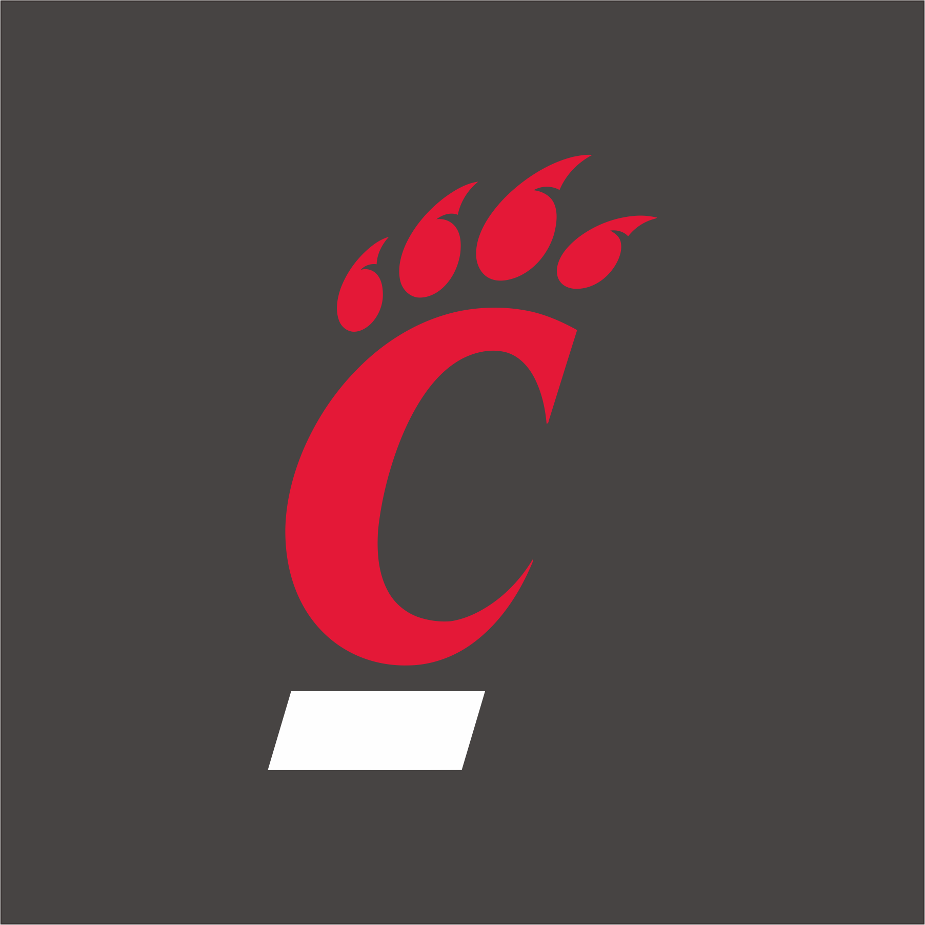 Cincinnati Bearcats 2006-Pres Primary Logo v3 iron on transfers for clothing